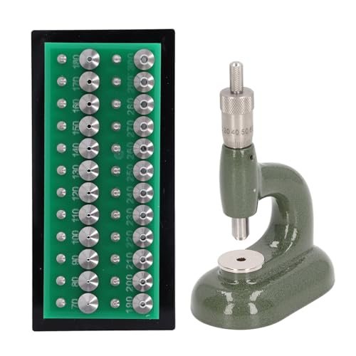 Karlak Watch Repair Tool with Dies, Aluminum Alloy Watch Closer Set, Ergonomic Handle Design