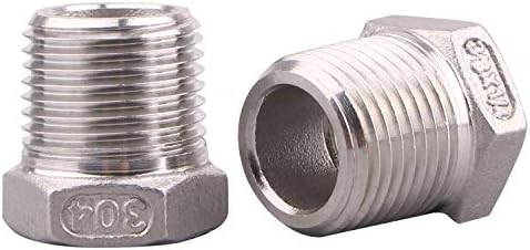 PCS 304 Stainless Steel Reducer Hex Bushing, 1-1/4 - View #9
