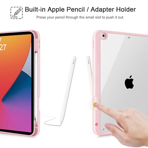 Étui iPad 10.2 protège contre les rayures avec support tri-fold stable
