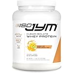 JYM Supplement Science Iso Jym, 90 Calories, 100% Whey Protein Isolate, Zero Fat, Zero Sugars, Mixes Clear, for Women & Men, Mango Lime, 20 Servings