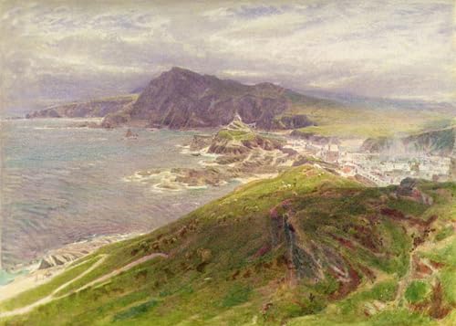 Pintura lienzo Ilfracombe North de Albert Goodwin mural decorativo 60x90cm