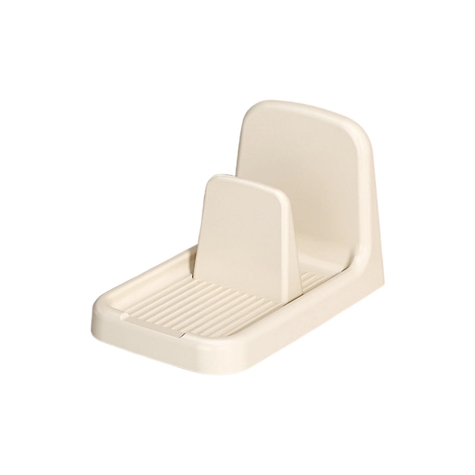 Woedpez Space Saving Pots Lid and Spatula Holder Sturdy Materials Kitchen Rack Stand Organizers for Lid and Utensils Storage Cooking Utensils Holder