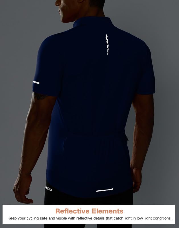 Bikewa Men's Full Zip Cycling Jersey