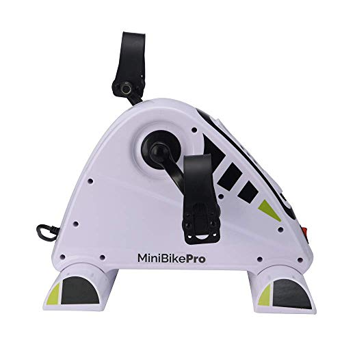 Image of Pedal Exercisers Electronic Smart Mini Exercise Bike Mini Exercise Bike-Best Portable Spin Exerciser for Arm and Leg Rehab Work-Out-Recumbent Fitness Machine for Seniors