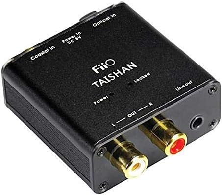 FiiO D3 (D03K) Digital to Analog Audio Converter - 192kHz/24bit Optical and Coaxial DAC