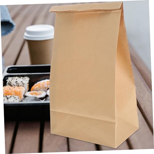 Bolsas de papel kraft para panadería que evitan la humedad en galletas y dulces caseros 3