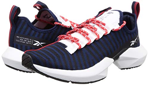 Image of Reebok Unisex-Child Sole Fury Collegiate Navy /Red /White Running Shoes-6 UK (FW0570)