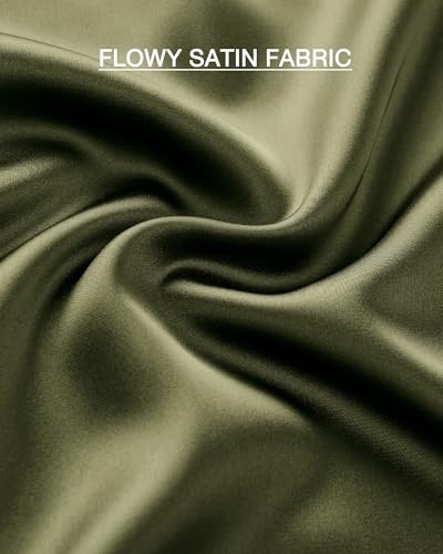 Image of BTFBM 2026 Summer Womens Skirts Silk Elegant High Waist Flowy Long Satin A-Line Midi Skirt Cocktail Wedding Party