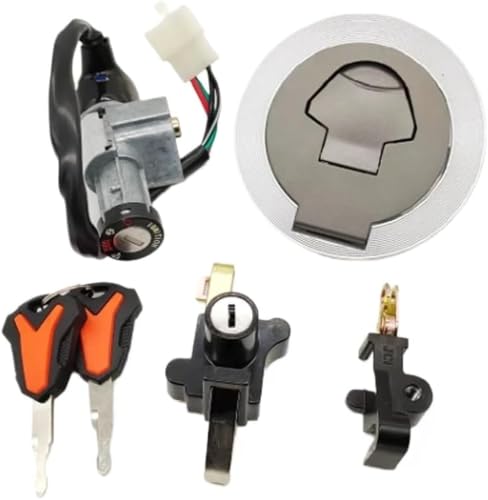 Ignition Switch Key Fuel Tank Lock Set Electric Door Lock for LIFAN KPR150 KPR200 LF150-10S KPR 150 200 LF200-10R