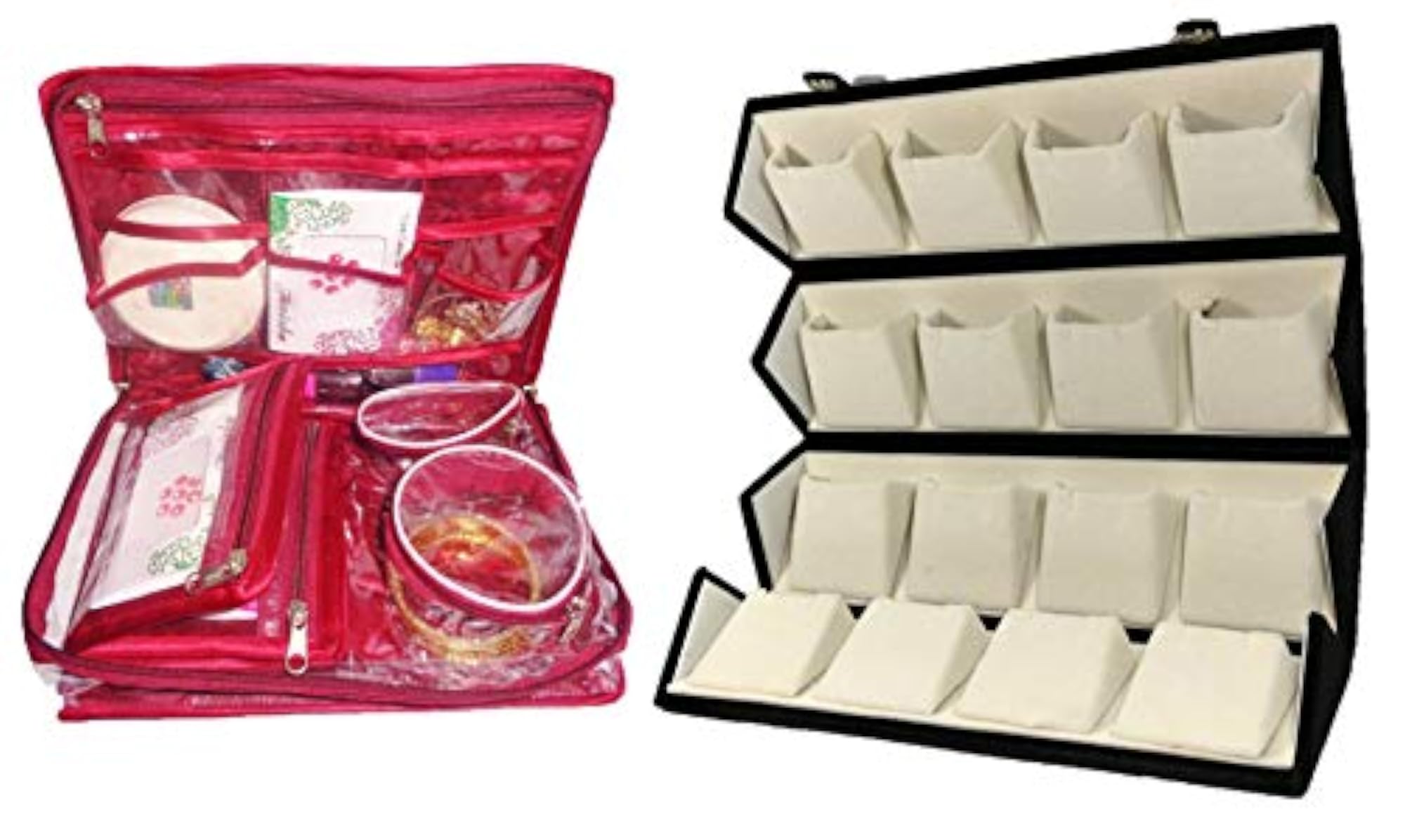 Large Velvet Folder for 16 Pairs of Earrings