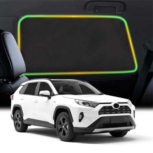 RAV4-Rear-Window-Shades-2019-2024-2PCS-Magnetic-Suede RAV4 Rear Window Shades 2019-2024, 2PCS Magnetic Suede - Image 1