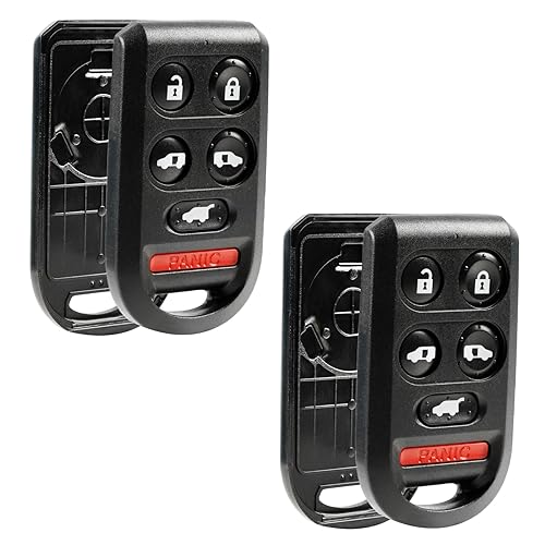 Télécommande Honda Odyssey 2005-2010 - Coque de clé voiture haute résistance avec boutons souples