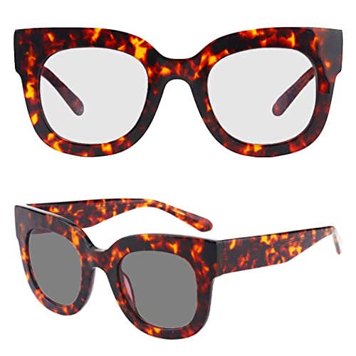 Arana AQ Blue Light Blocking Photochromic Glasses - Model A8045 / Tortoise