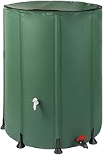 WESTMANN Faltbare Regentonne | 1000 Liter Grün | Regenwassertank & Regenfass zum Sammeln von Regenwasser inklusive 2 Abläufen