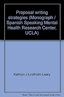 Proposal writing strategies B0006EC3NW Book Cover
