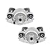 Front Driver and Passenger Side Disc Brake Caliper Assembly Compatible with Select Jeep Models - Cherokee, Comanche, Grand Cherokee, TJ, Wagoneer, Wrangler 184340 184339