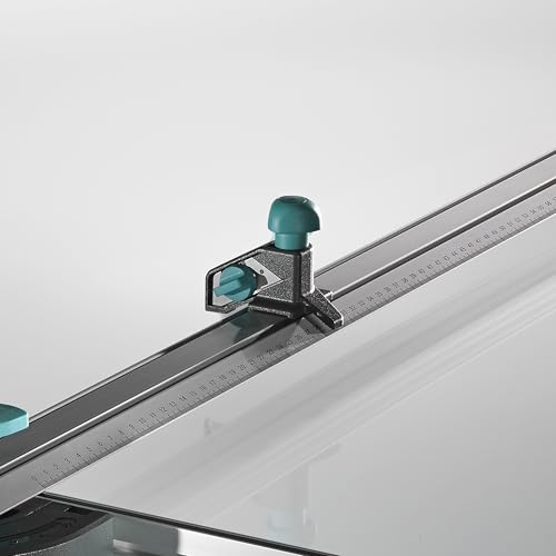 Miniatura 9 de Wolfcraft Riel En T Para Corte Paralelo I 4008000 I Asistente De Corte Y Marcado Para Planchas De Placa De Yeso
