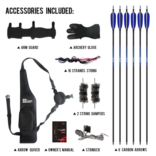 Sanlida Eagle X9 New 58 Inch Rth Standard Hunting Recurve Bow And Arrow Set For Adults And Hunters thumb #8