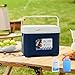 kowaku Ice Chest Box, Insulated Cooler, with Handle Portable Personal Cold Case with Ice Pack for Outdoor Camping Kitchen BBQ Picnic, Blue