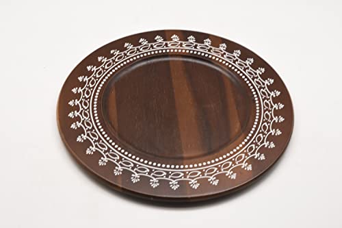Platos de Madera Acacia Heim Concept 13 pulgadas 4 unidades miniatura 2