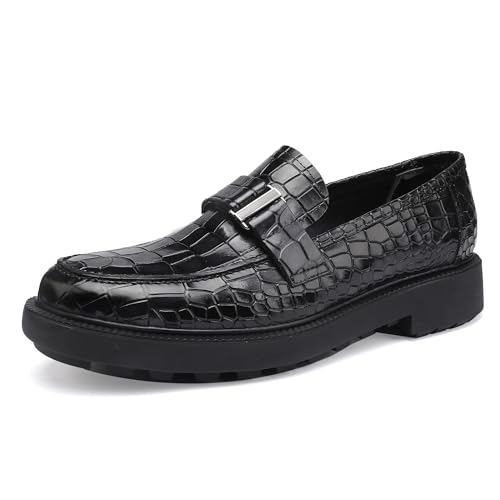 Mens Loafers, Leather Penny Loaferes Slip-On Causel Dress Shoes for Men4