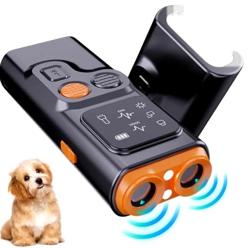 BR PeGE BarkGuard Pro 2026 New BarkGuard Anti Barking Device Dog Bark Deterrent Devices with Hd Display and LED Flashlight Anti-bark Device that Trains Your Dog Not to Bark Safe for Dogs (1)