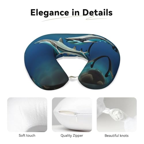 Almohada cuello espuma memoria con funda lavable miniatura 4
