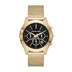 Gold Mesh Chrono