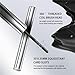 Judydoll Mascara, Mascara 3D Judy Doll, Bristleless Mascara, Natural Thickening Lengthening Mascara No Clumping (Black)
