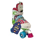 Best Sporting Rollschuhe Kinder I Rollschuhe größenverstellbar I robuste Inliner für Jugendliche mit Bremse I pink I Rollerskates Schuhe Kinder I Inliner mit 4 Rollen
