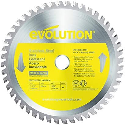 Evolution Power Tools Aluminium Carbide-Tipped Blade, 230 mm