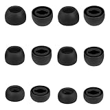 6 Pairs Silicone Ear Tips for Galaxy Buds Pro,Earbud Tips Compatible with Samsung Galaxy Buds Pro SM-R190 Black S/M/L