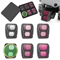 Filtri Obiettivo Per DJI AIR 3 – Set Con UV, CPL, ND4, ND8, ND16, ND32, Leggeri E Antigraffio