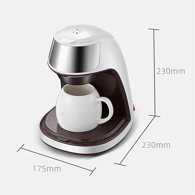 Machine à café portative, machine goutteur de thé pour brassage, petite utilisation bureau semi-automatique