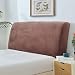 HDGZ Bett Kopfteil Bezug Kopfteilbezug Staubdicht Verdicken Gesteppt Elastische All-Inclusive Kopfteilbezug Schlafzimmer Dekor (Color : Camel, Size : 150-165cm)