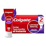 Pasta Dental Colgate Luminous White Color Correct 2x90 ml. Efecto Corrector