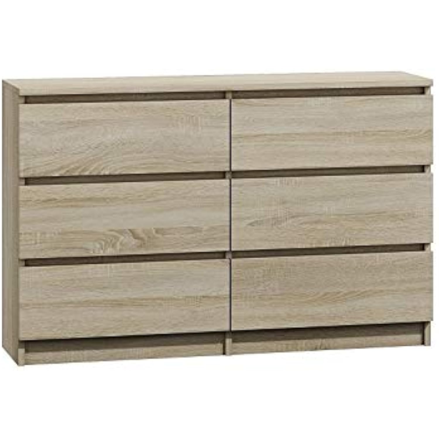 BIM Furniture Kommode mit 6 Schubladen Marbella 6 120 cm Sideboard