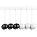 Xing-Rui Ladder Toss Ball Replacement Ladder Balls Bolos Bolas Ladder Golf with Real Golf Balls，White and Black
