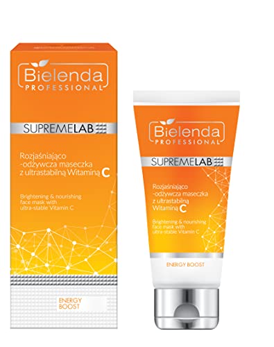 Bielenda Professional Supremelab Energy Boost Aufhellende Und Pflegende Maske Mit Ultra-Stabilem Vitamin C 70ml