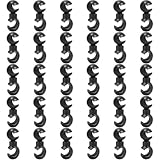 BESPORTBLE 30 Stück Teiliges Fahrrad Kabelklemmen Stabile Brems Schaltzug Clips Einfache Montage ohne Werkzeug Praktisches Kabelmanagement für Vordere und Hintere Fahrradbremsen Schwarze C