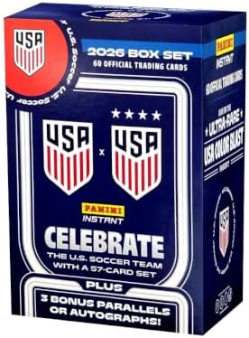 2026 Panini Team USA Soccer set (60 cards/bx)