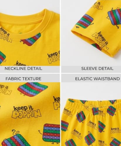 Image of Anthrilo Pure Cotton Printed Pyjama Set for Girls | Sleepwear | Night Suit, Night Wear | Long Sleeves T-Shirt & Pyjama | Regular Wear | 0-14 Years