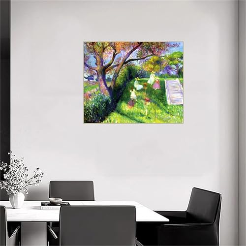 Tableau haut de gamme William Glackens Swing encadré
