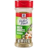 McCormick Perfect Pinch Seasoning, Green Goddess, For Adding Tangy, Herby Flavor to Chicken, Roasted Veggies, Dressings, Sauces & More, 4.23 oz (Pack of 6)