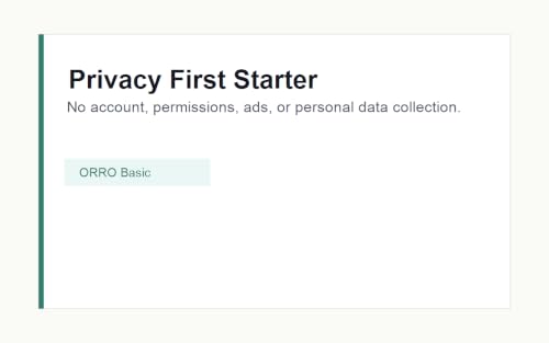 ORRO Basic – vue 4