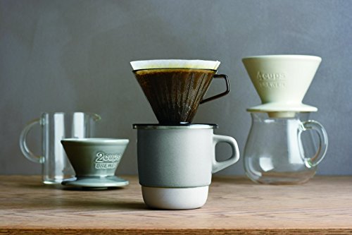 Taza apilable Kinto porcelana 320 ml azul marino miniatura 2