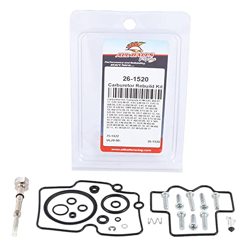 New All Balls Carburetor Kit, Complete 26-1520 For Ktm 250 Xcf-W 06-11, 505 Xc-F 08-09, 525 Exc-G Racing 06, 400 Xc-W 07-10, 400 Exc-G Racing 06 #TOP2