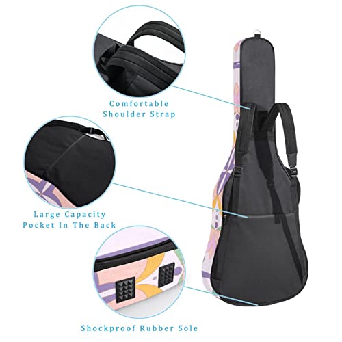 Housse de protection épaisse en éponge imperméable pour guitare acoustique, électrique, basse, guitare classique… - Les Beatles, Paul McCartney, John Lennon, RIngo Starr, George Harrison Housse de protection épaisse en éponge imperméable pour guitare acoustique, électrique, basse, guitare classique… – Image 4