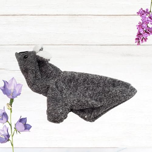 Disfraz Koala para Perro Mikikit XXL Negro Suave y Caliente miniatura 4