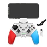 【SENSE DE COLOLISIÓ】: el controlador de juego para teléfono móvil dispone de motores de doble vibración independientes integrados. En combates, carreras y otros juegos, el mando soporta (tecla T) para establecer combos.